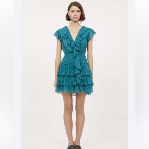 Ulla Johnson Zina Silk Mini Dress